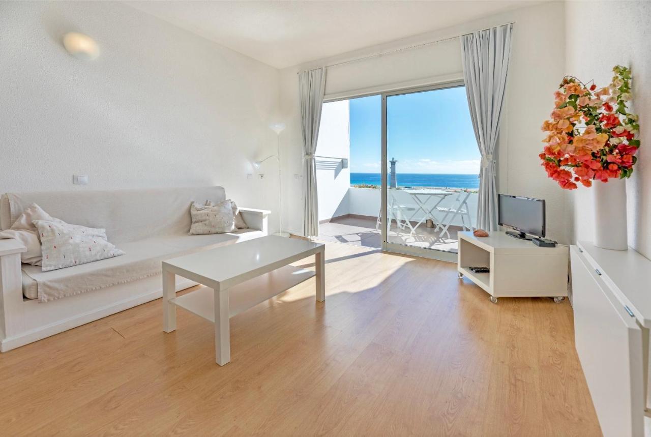 500 M Spiaggia, Vista Oceano, Ultimo Piano, Wi-Fi, Aria Condizionata Morro Jable  Bagian luar foto